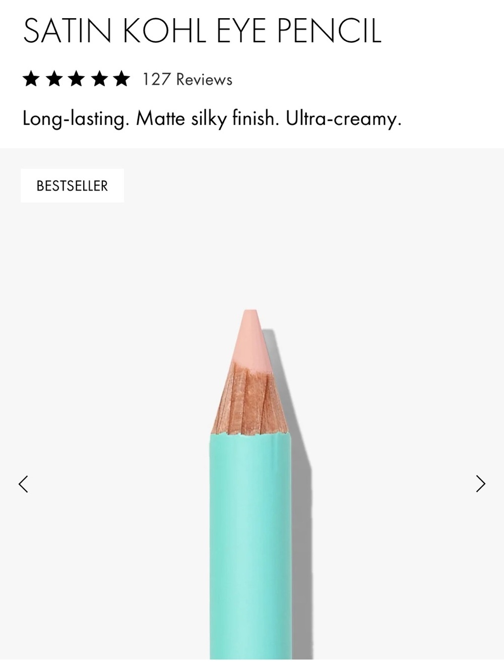 Sweed satin kohl eye pencil - Bright